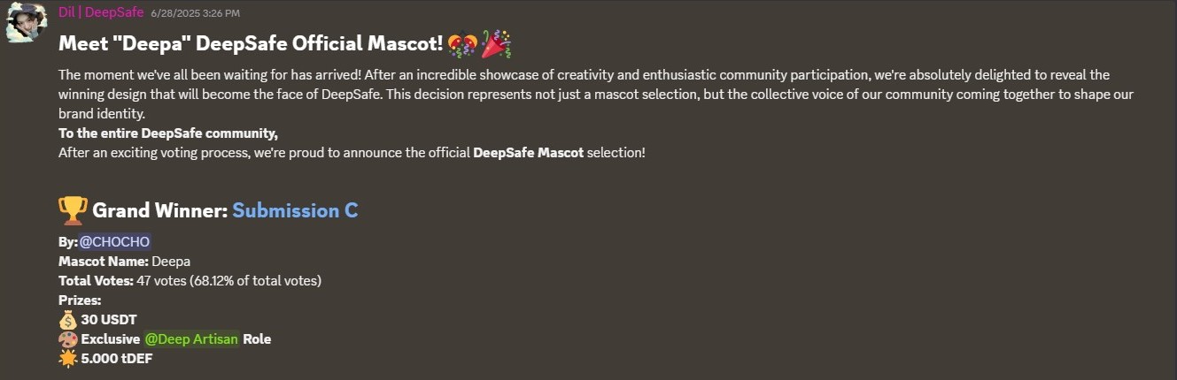 DeepSafe mascot