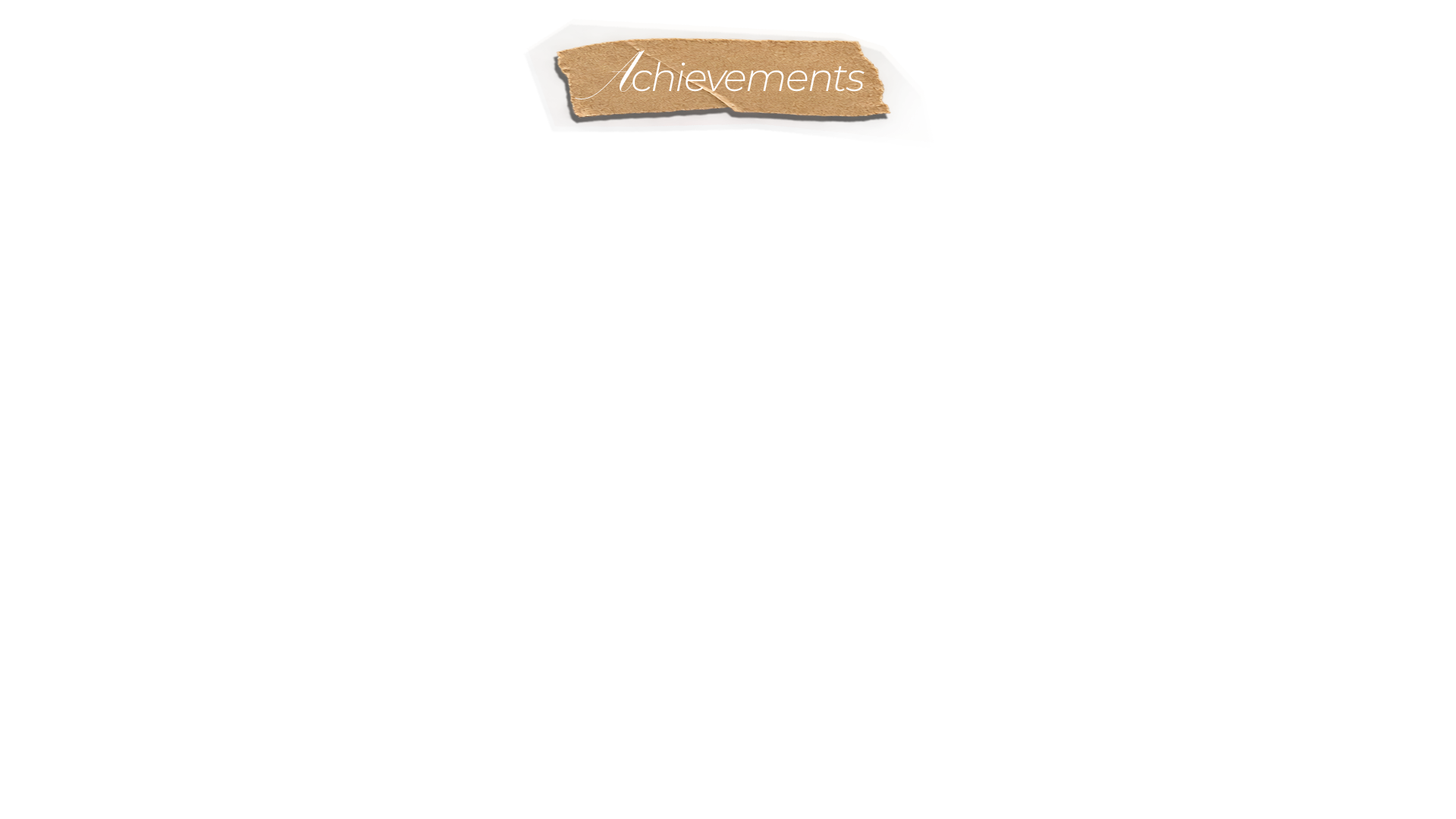 Achievements